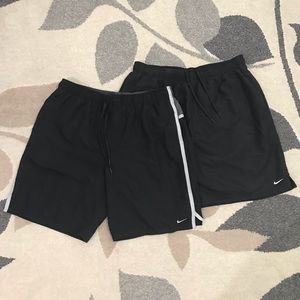 Nike Men's 9" Volley Shorts/Swim Trunk Bundle-XL